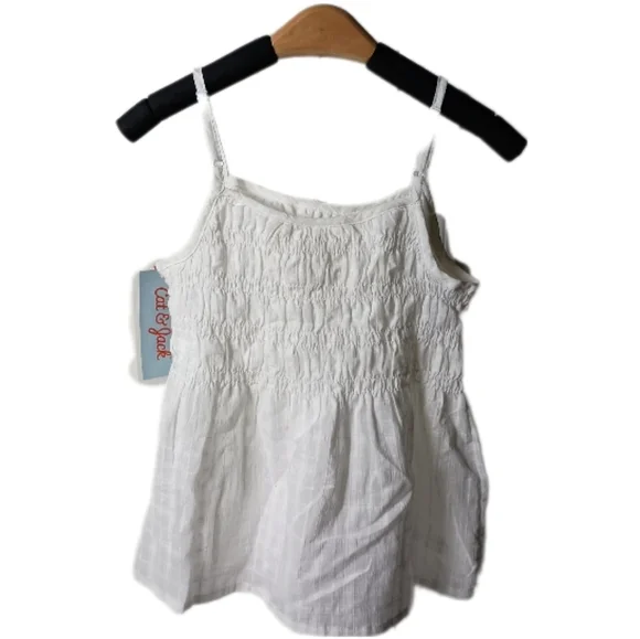 Cat & Jack NWT Girls Sleeveless Top Size XS 4/5 - Picture 2 of 8